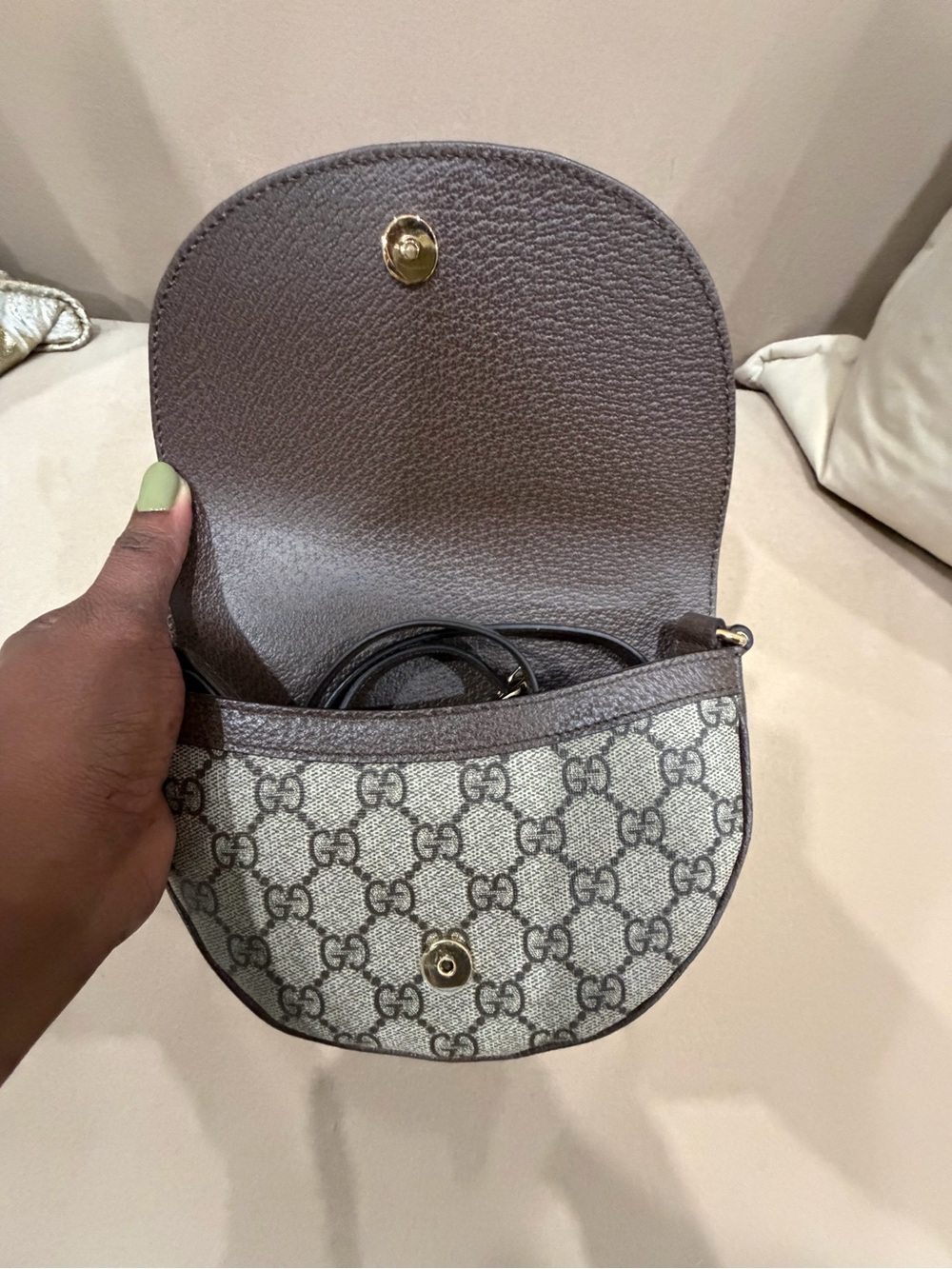 Gucci Mini Ophidia Flap Bag - Picture 6 of 16